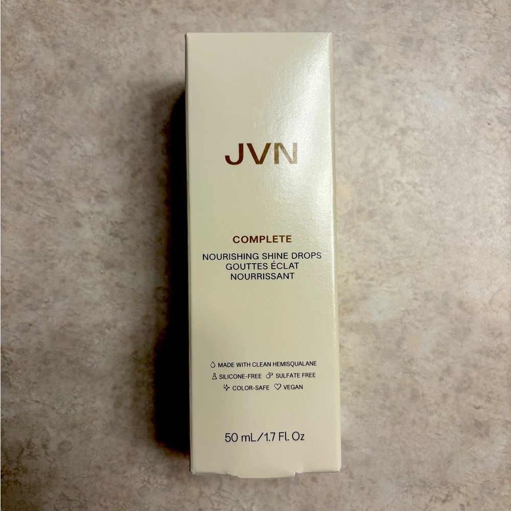 NEW JVN Nourishing Shine Drops. Smoke free home.